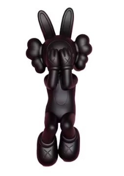 KAWS - KAWS Holiday Indonesia Figure: Artist: KAWS Title: KAWS Holiday Indonesia Figure Year: 2023 Dimensions: 11 1/2 x 3 1/2 x 2 1/2 in. Suite: Holiday Indonesia Medium: Vinyl Figure Condition: Excellent Comes with Letter of