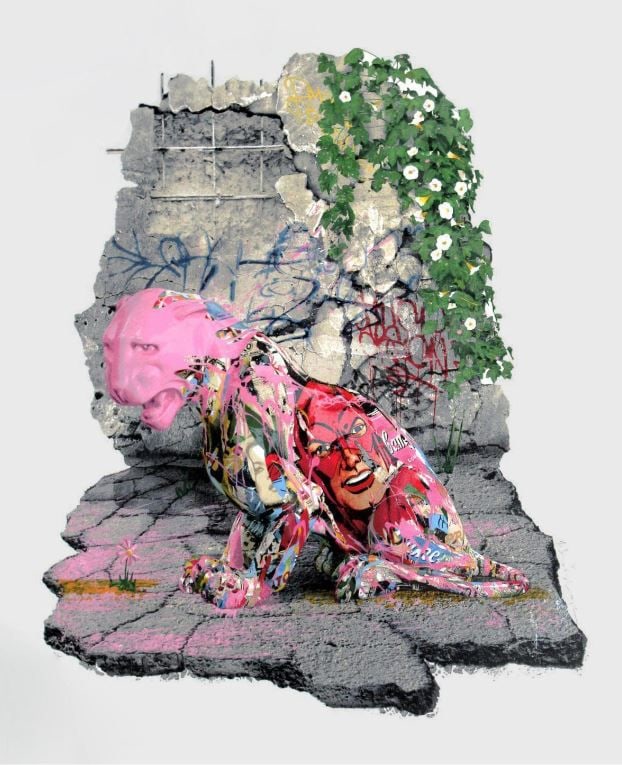 Mr. Brainwash - Untitled (Nepal Relief): Artist: Mr. Brainwash Title: Untitled (Nepal Relief) Year: 2015 Dimensions: 43 3/4 x 36 in. Edition: 69 From the rare limited edition of 100 Publisher: It's a Wonderful World Inc., Los Angeles