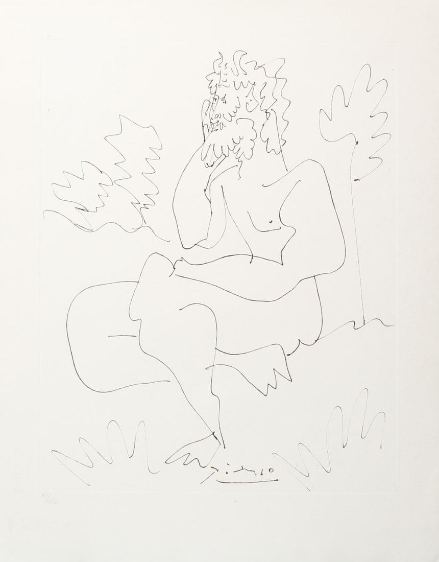 Pablo Picasso (After) - Les Cavaliers de l'Ombre (1 of 1)
