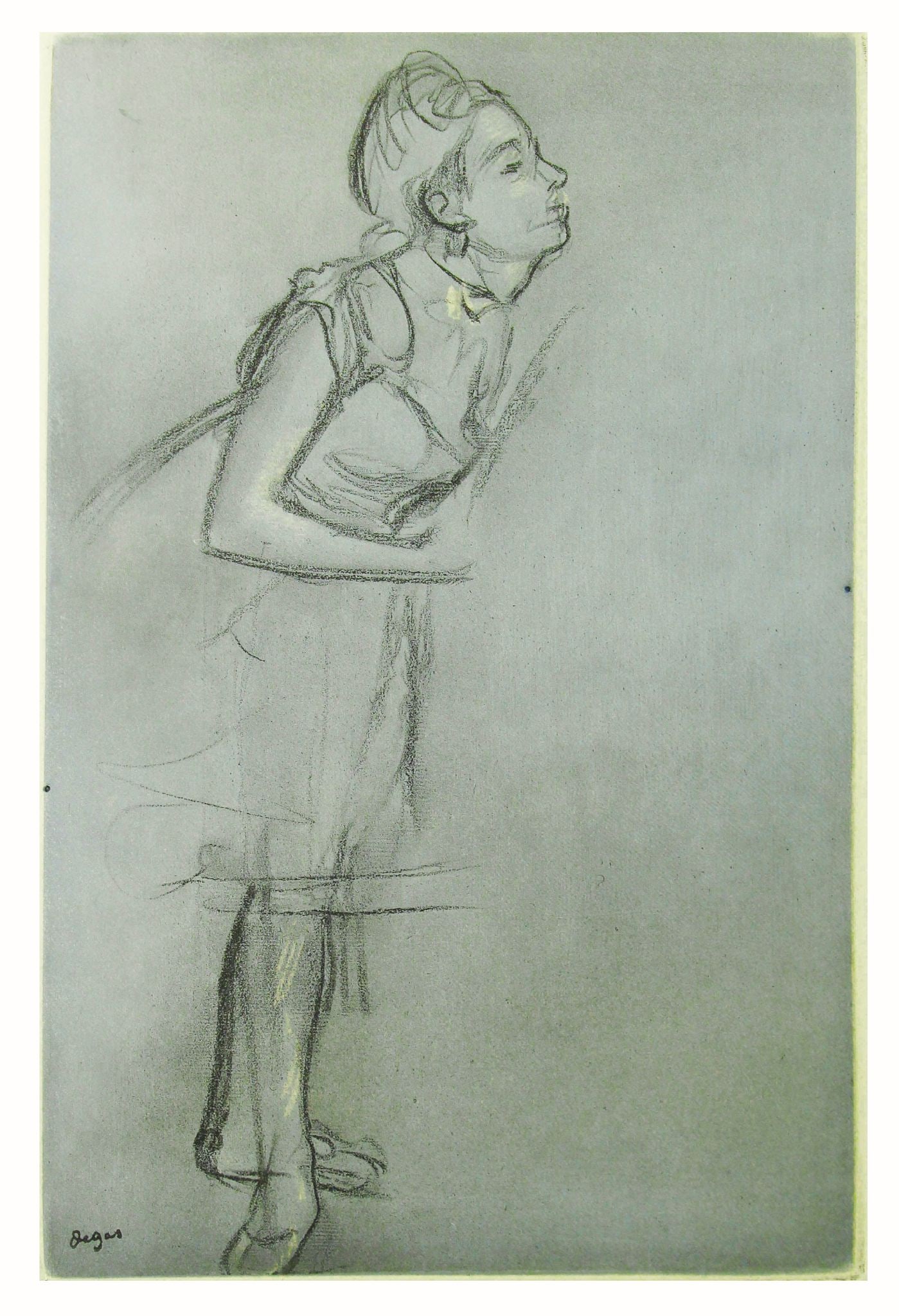 Edgar Degas (After) - From Danse Dessins: Artist: Edgar Degas (After) Title: From Danse Dessins Year: 1936 Dimensions: 13 x 10 in. Edition: from the rare limited editon of 305 Publisher: Ambroise Vollar