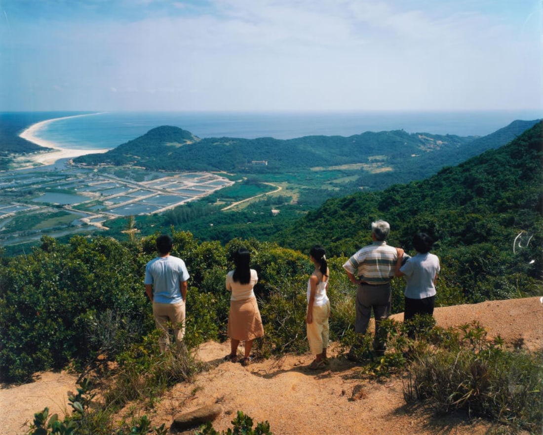 Weng Fen - Staring at the Sea 1: Artist: Weng Fen Title: Staring at the Sea 1 Year: 2004 Dimensions: 49 1/4in. by 65in. Edition: From the limited edition Medium: Original chromogenic print Condition: Excellent Signature Details: