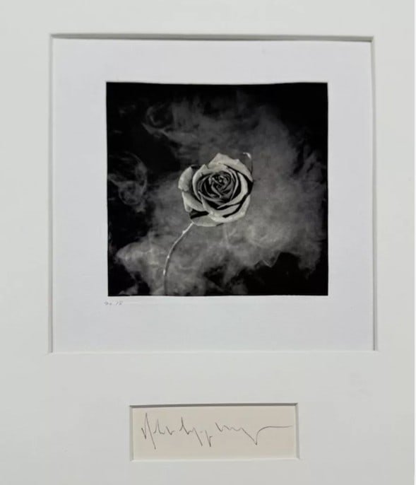 Robert Mapplethorpe - Untitled from ""A Season in Hell"" Signature attached on a separate sheet: Artist: Robert Mapplethorpe Title: Untitled from ""A Season in Hell"" Signature attached on a separate sheet Year: 1986 Dimensions: 4 3/4 x 4 3/4 in. Edition: From the limited edition of 1000