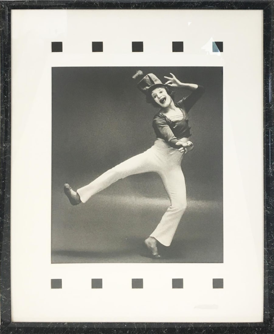 Max Waldman - Marcel Marceau: Artist: Max Waldman Title: Marcel Marceau Year: c. 1976 Dimensions: 34in. by 26in. Edition: From the Rare Limited Edition Medium: Offset Lithograph Condition: Excellent Notes: Museumly Matted and