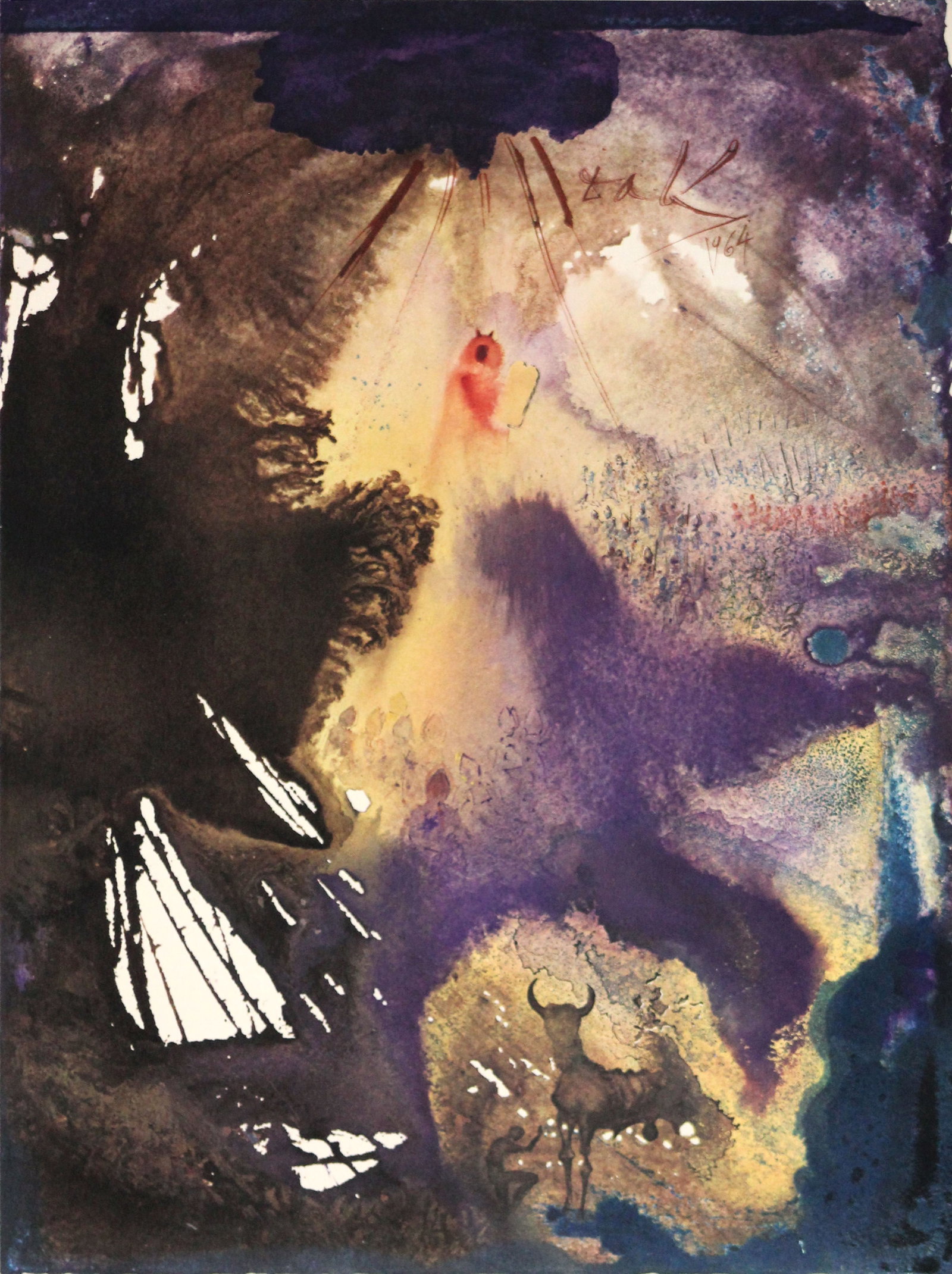 Salvador Dali - I Am The Lord Your God (1 of 1)