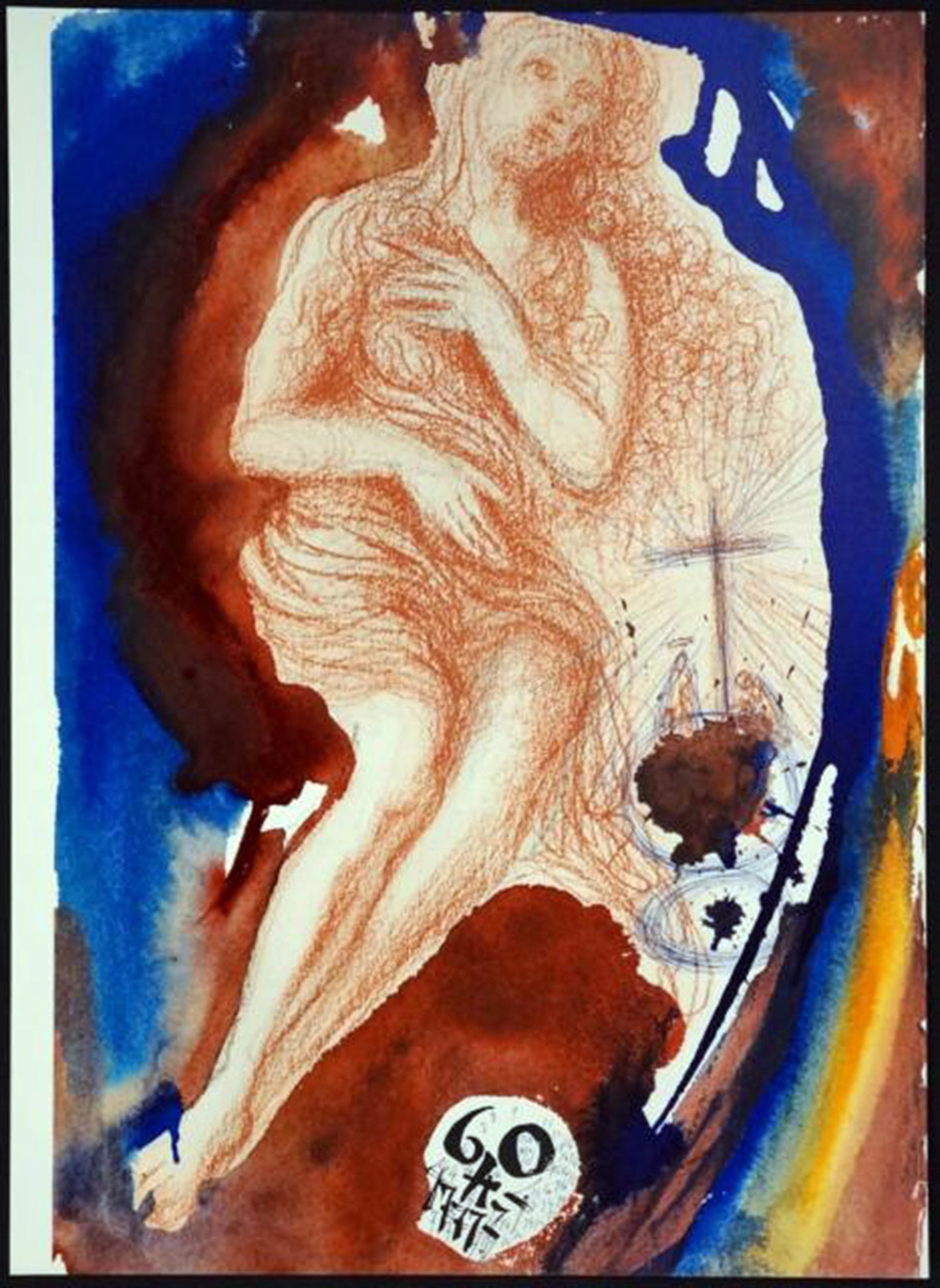 Salvador Dali - Mulieri peccatrici remittuntur peccata multa (Biblia Sacra 88): Artist: Salvador Dali Title: Mulieri peccatrici remittuntur peccata multa (Biblia Sacra 88) Year: 1967 Dimensions: 19 x 13 3/4 in. Edition: From the rare limited edition of 14