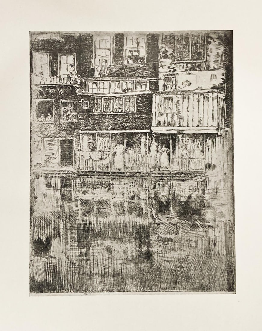 James McNeill Whistler (After) - Square House Amsterdam (1 of 1)