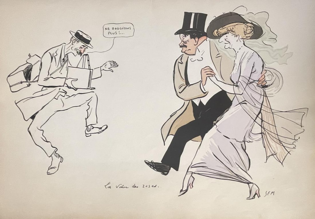 Sem (Georges Goursat) - Plate 35 From Tangoville (1 of 1)