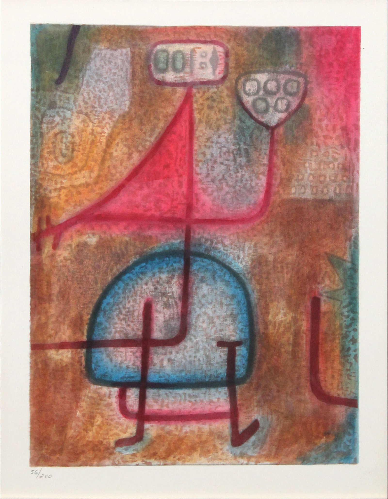 Paul Klee - La Belle Jardiniere: Artist: Paul Klee Title: La Belle Jardiniere Year: 1958 Dimensions: 16 x 20 in. Edition: From the rare limited edition of 200 Publisher: New York Graphic Societ