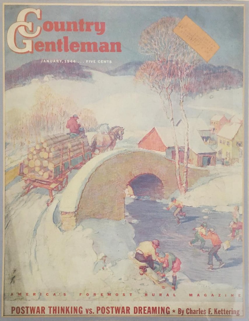 Henry Soulen - Country Gentleman January 1944 Cover (1 of 1)