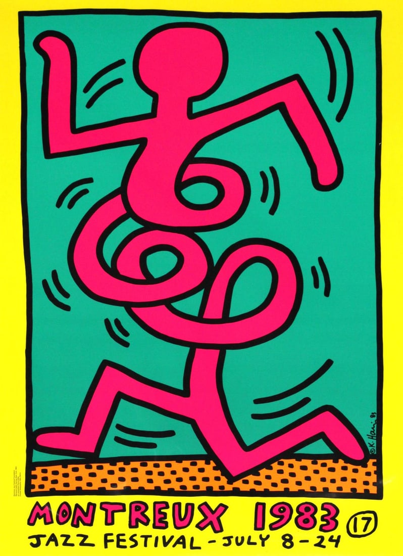 Keith Haring - Montreux Jazz Festival (1 of 3)