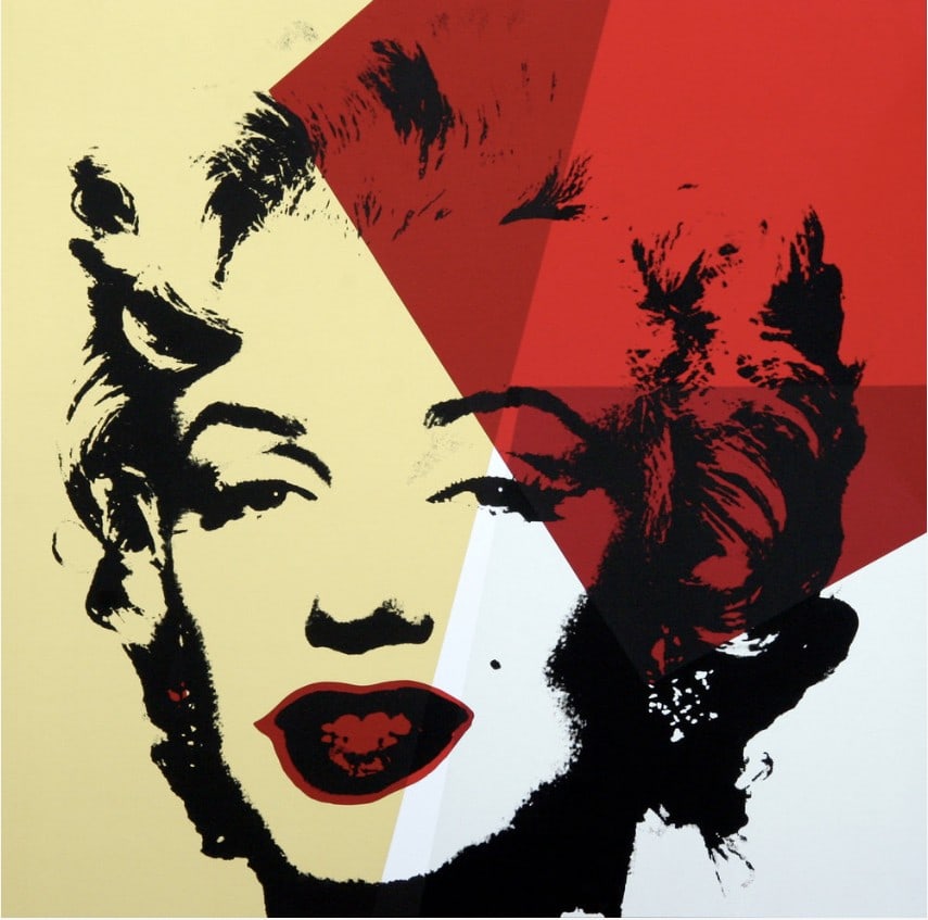 Andy Warhol (After) - Golden Marilyn: Artist: Andy Warhol (After) Title: Golden Marilyn Dimensions: 36 x 36 in. Edition: open edition Publisher: Sunday B Morning Medium: Screenprint on museum board<