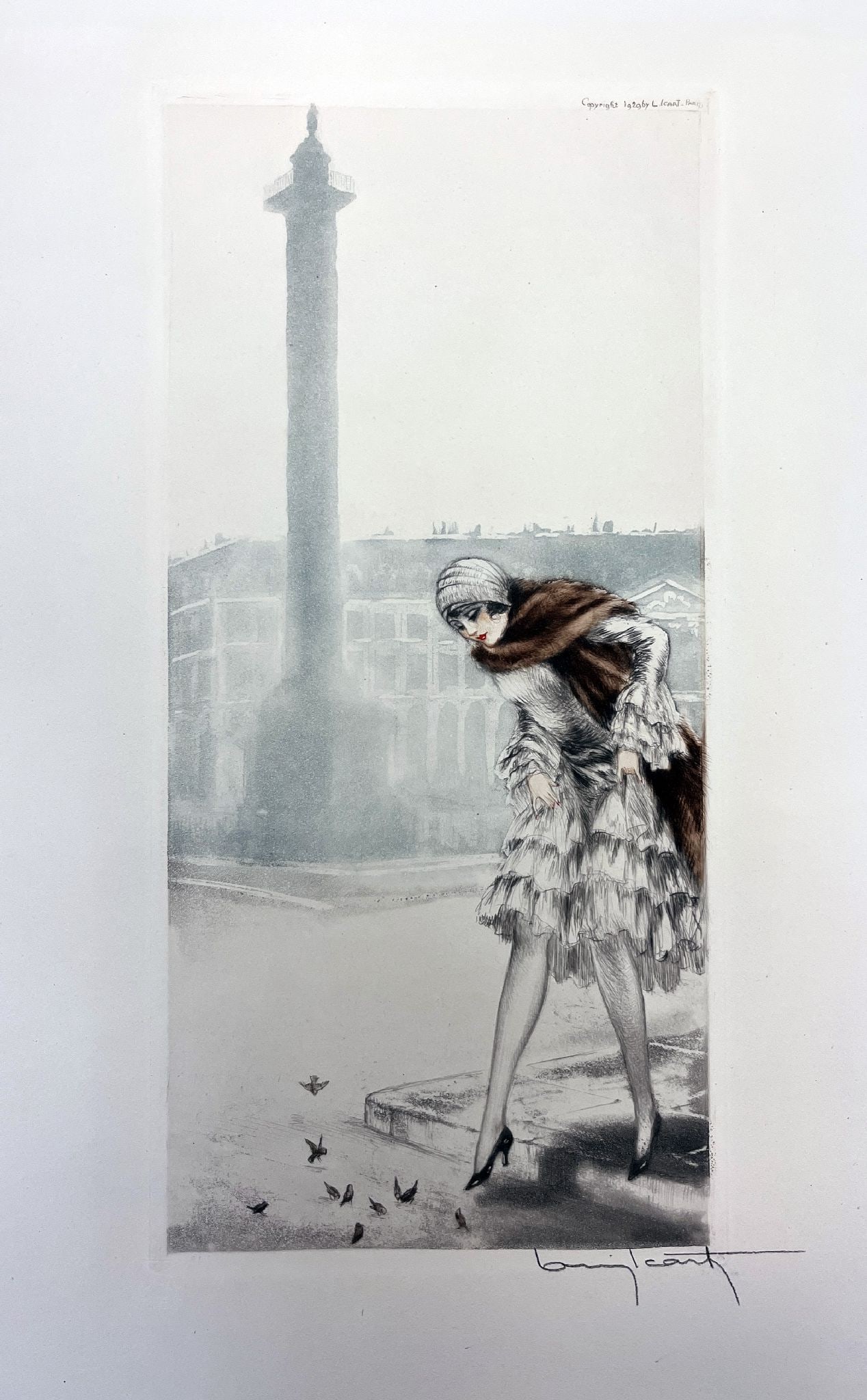Louis Icart - Place Vendome (1 of 1)