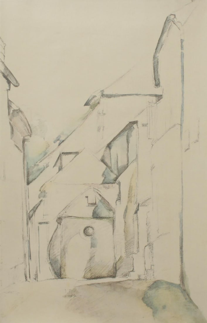 Paul Cezanne (After) - Interieur de Village (1 of 1)