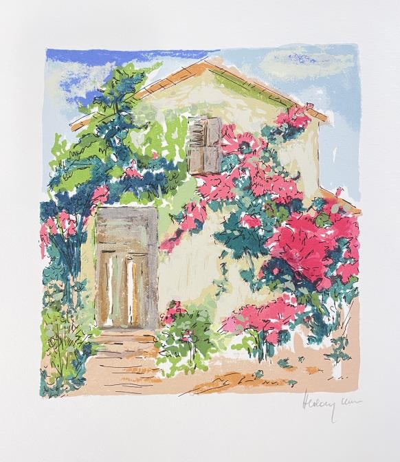 Unknown Artist - Untitled (House with Garden) (1 of 1)