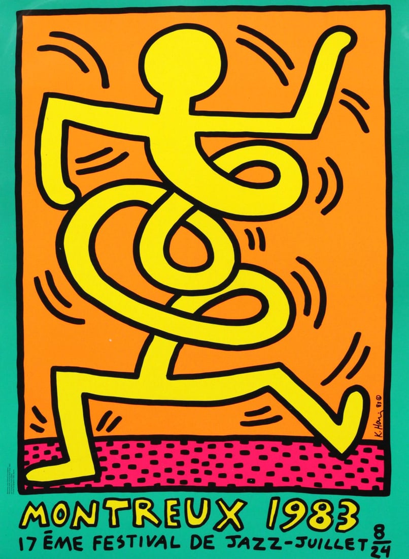 Keith Haring - Montreux Jazz Festival (1 of 3)