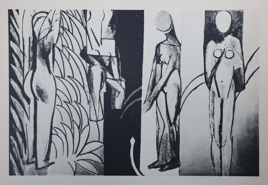 Henri Matisse - Le peintre dans son atelier from"XX: Artist: Henri Matisse Title: Le peintre dans son atelier from"XX Siecle No .4" Year: 1917 Dimensions: 11in. by 8.75in. Edition: From the rare limited edition of 500 Publisher: San Lazzaro Paris