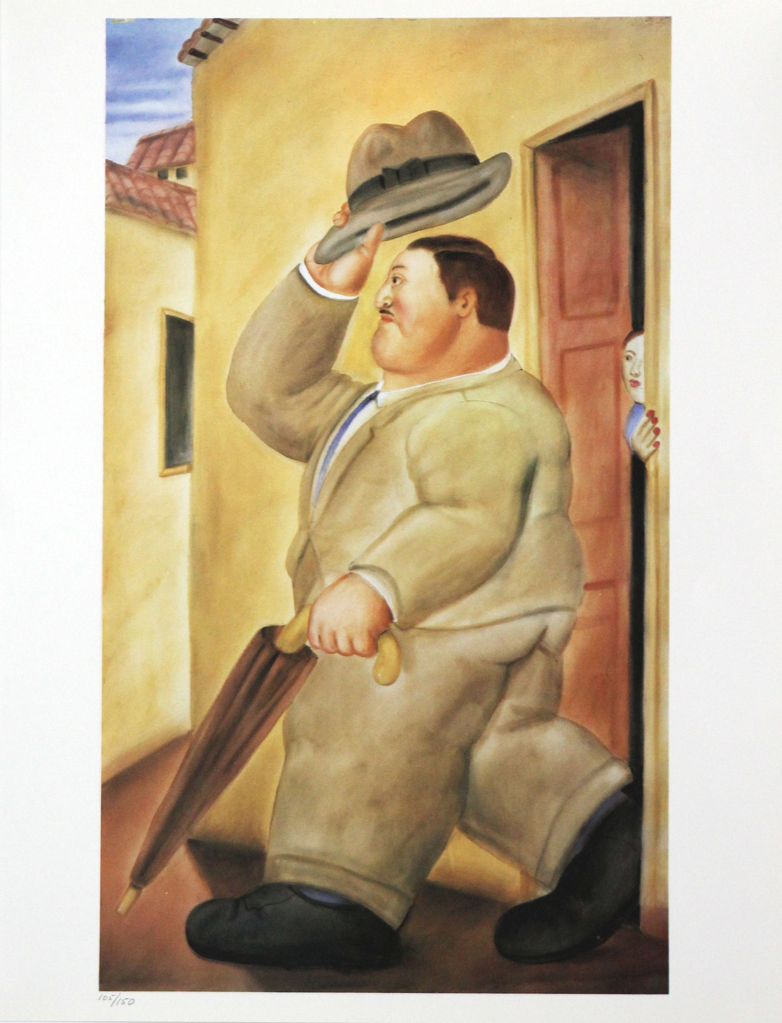 Fernando Botero (After) - Untitled From "Dessins et Aquarelles" (1 of 1)
