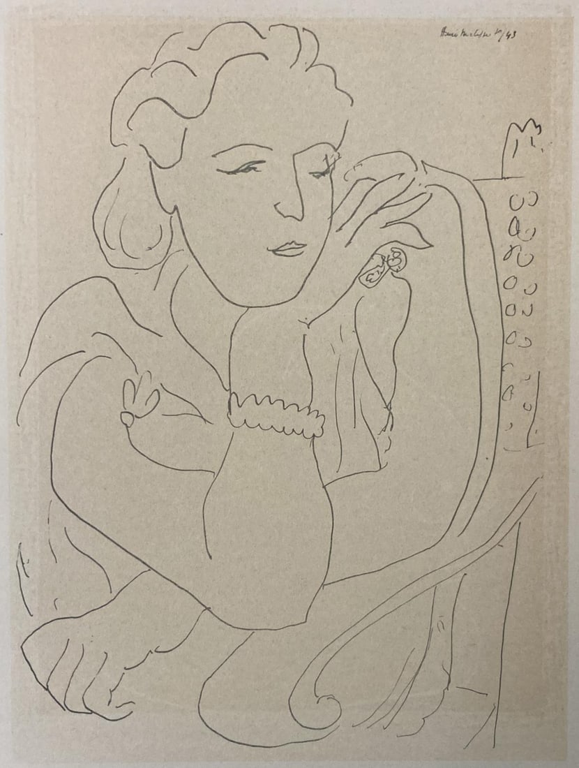 Henri Matisse (After) - Portrait 26 (1 of 1)