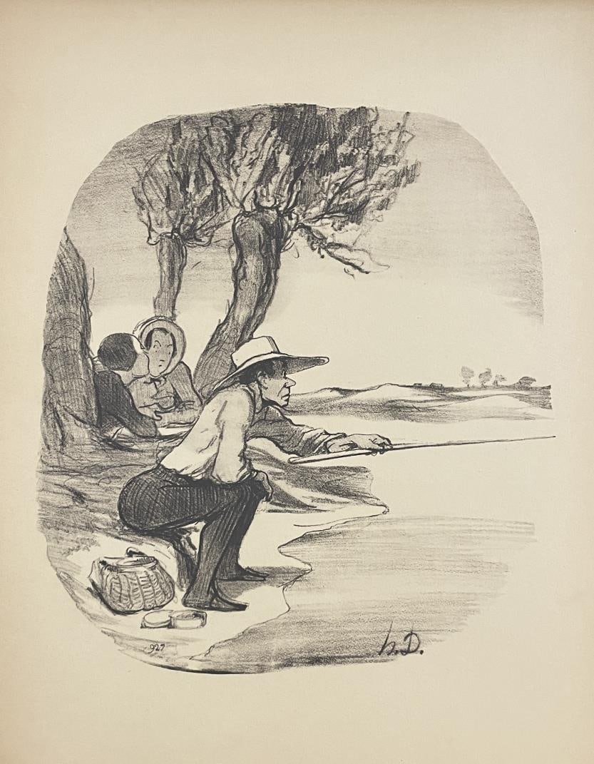 Honore Daumier - Wife A Bite (1 of 1)