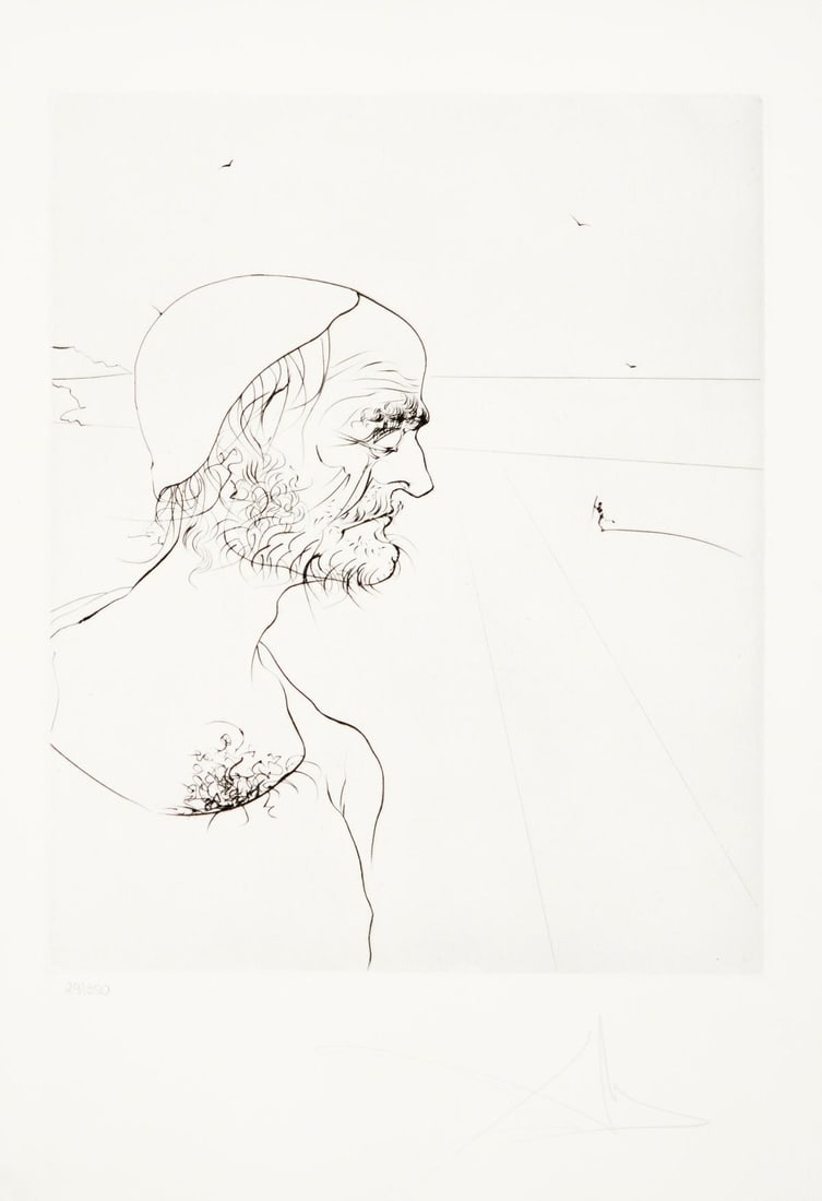 Salvador Dali -From "The Old Man and the Sea" (1 of 1)