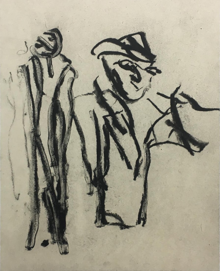 Willem De Kooning - Ode to Willem De Kooning II: Artist: Willem De Kooning Title: Ode to Willem De Kooning II Year: 1988 Dimensions: 22in. by 18in. Edition: From the Rare Limited Edition Publisher: The Museum
