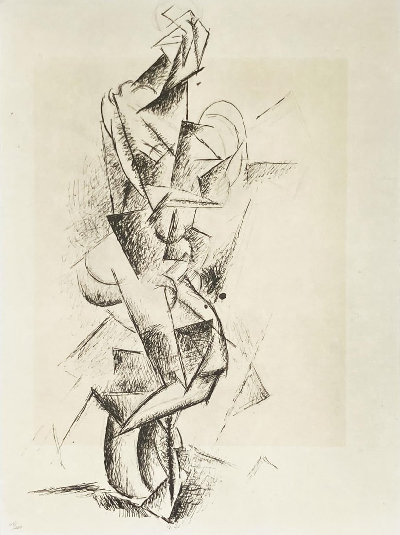 Pablo Picasso (After) - Nu: Artist: Pablo Picasso (After) Title: Nu Year: 1962 Dimensions: 14in. by 19in. Edition: From the rare limited edition of 200 Suite: Un Eventail Medium
