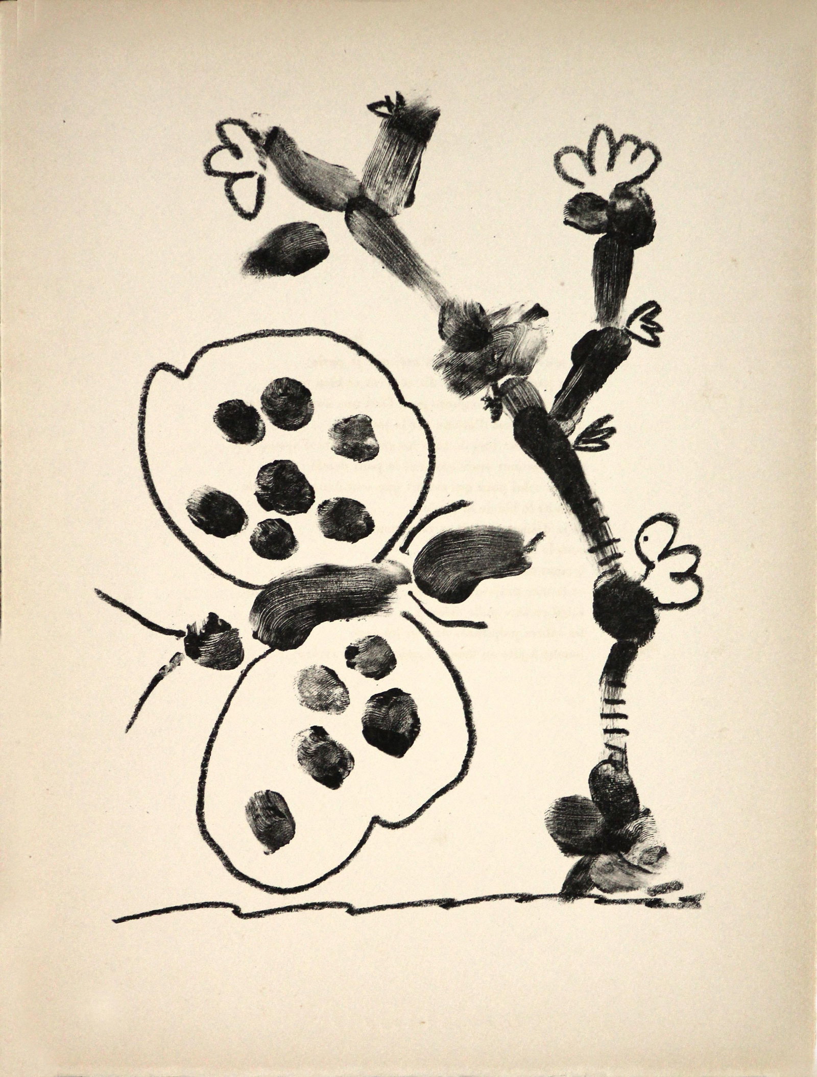 Pablo Picasso - De Memoire D'Homme III Mourlot: Artist: Pablo Picasso Title: De Memoire D'Homme III Mourlot Year: 1950 Dimensions: 13in. by 9 3/4in. Edition: From the rare limited edition of 300 Suite: De Mem