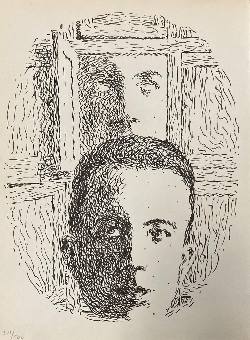 Rene Magritte - Untitled (Head Window) (1 of 1)