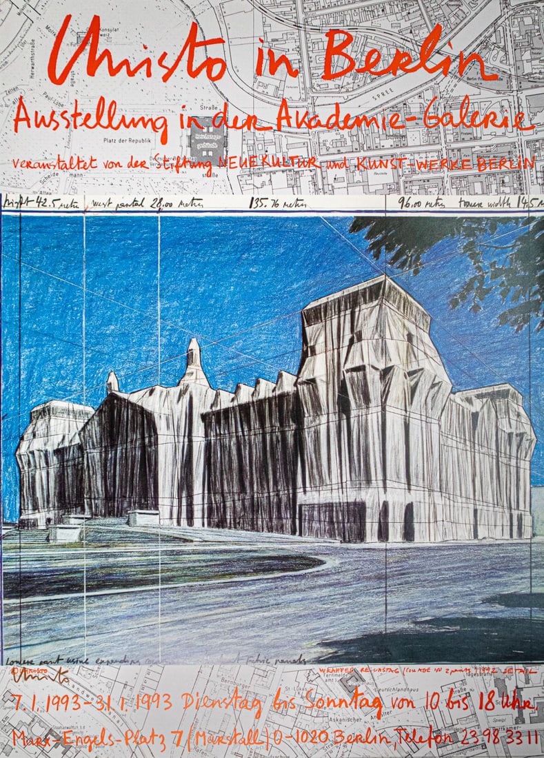 Christo - Christo in Berlin; Wrapped Reichstag Project (1 of 1)