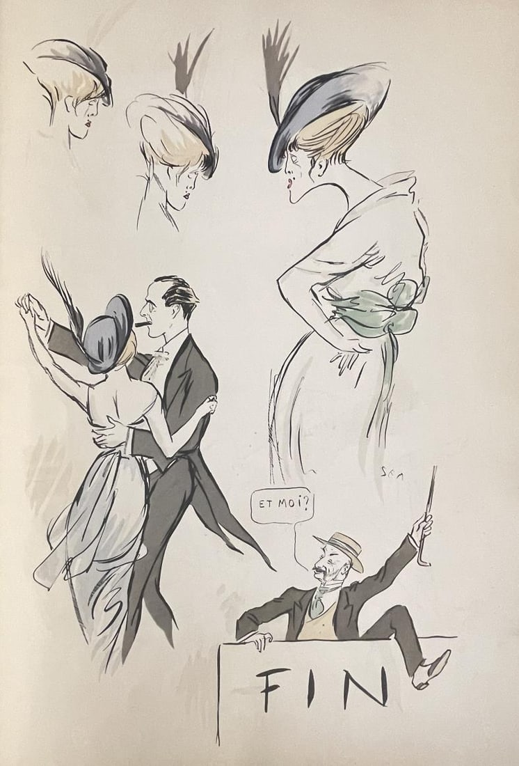 Sem (Georges Goursat) - Plate 36 From Tangoville (1 of 1)