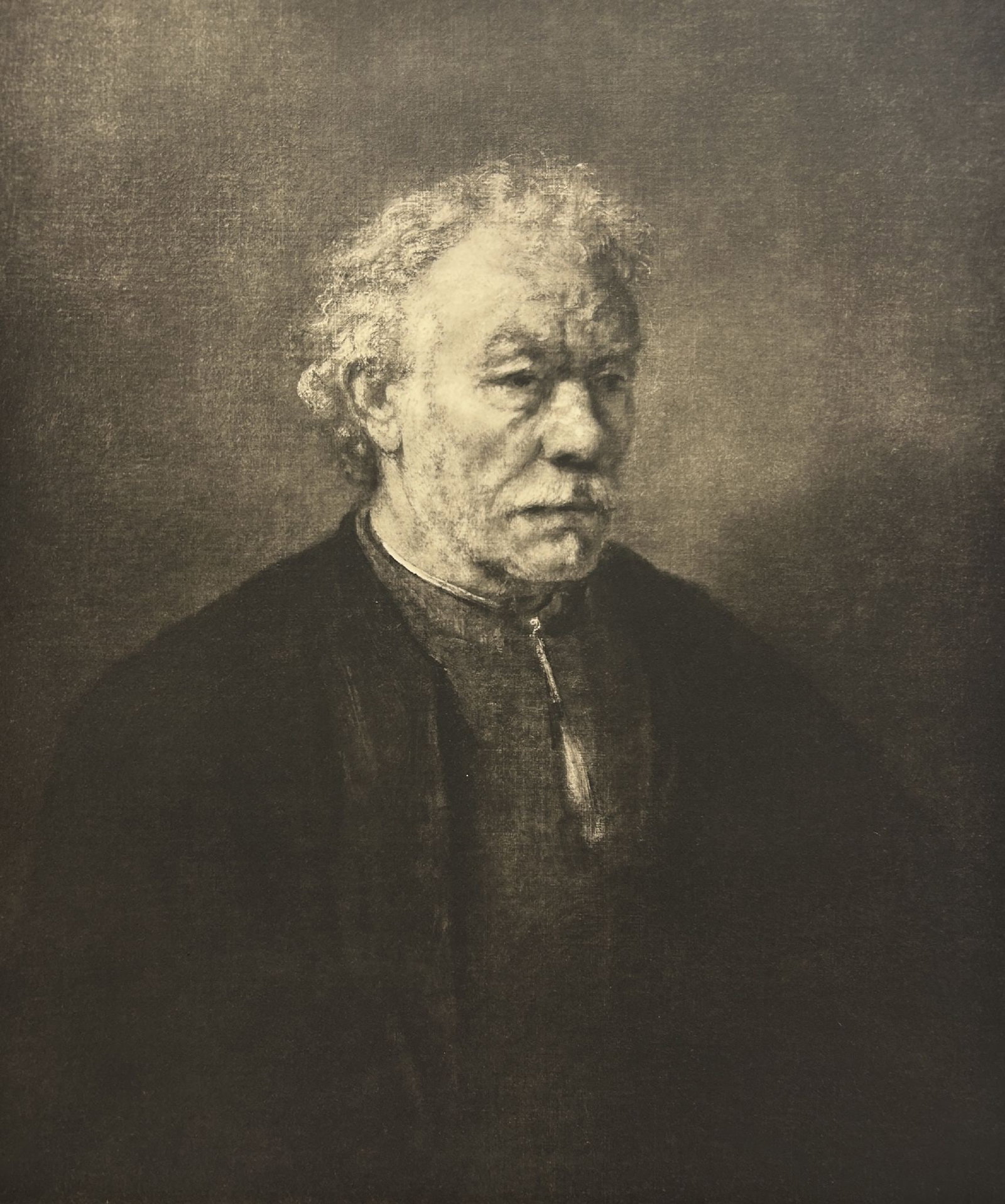 Rembrandt van Rijn (After) - Study of Rembrandt's Brother: Artist: Rembrandt van Rijn (After) Title: Study of Rembrandt's Brother Year: 1898 Dimensions: 26 7/8 x 20 7/8 in. Edition: from the limited edition Publisher: S