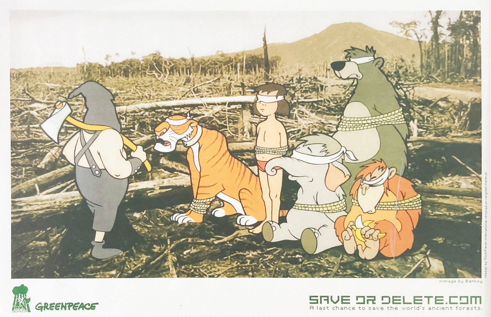 BANKSY - Save Dr. Delete.com Poster (1 of 1)