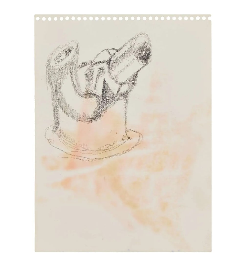 Jerry Garcia - Untitled (Abstract): Artist: Jerry Garcia Title: Untitled (Abstract) Year: 1986 Dimensions: 8 x 6 in. Edition: Original work of art Medium: Graphite on Paper Condition: Excellent Comes with Letter of authenticity and