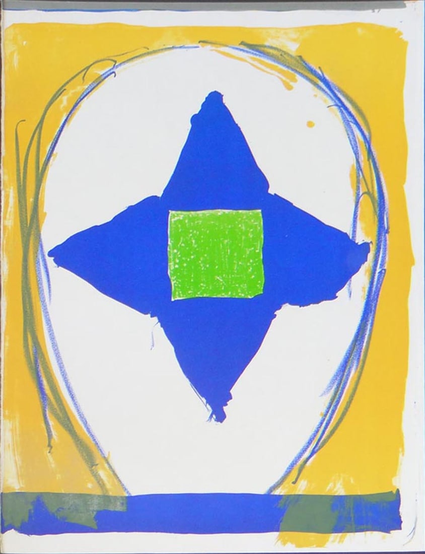 Kimber Smith "Untitled": Artist: Kimber Smith Title: Untitled Year: 1964 Suite: One Cent Life Medium: Original lithograph on paper Edition: From the rare limited edition of 2000 Publisher: E. W. Kornfeld, Switzerland Size:
