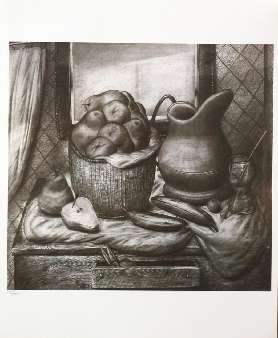 Fernando Botero (After) - Untitled From "Dessins et: Artist: Fernando Botero (After) Title: Untitled From "Dessins et Aquarelles" Year: 1984 Dimensions: 13in. by 15.75in. Edition: From the limited edition Publisher: Editions de la Difference, pub.