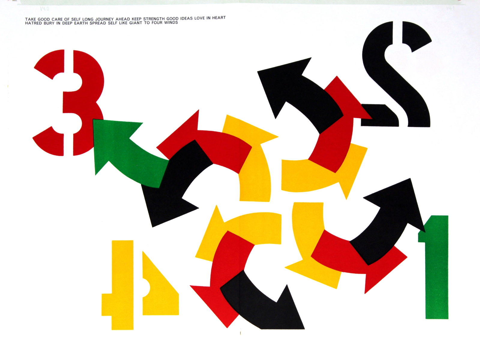 Robert Indiana - Untitled from "One Cent Life" (1 of 1)