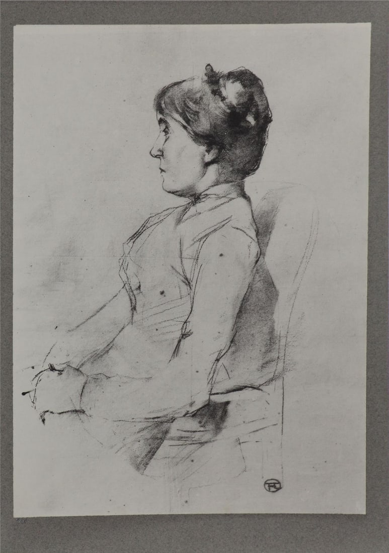 Henri Toulouse-Lautrec (After) - Madame La Comtesse: Artist: Henri Toulouse-Lautrec (After) Title: Madame La Comtesse Year: 1930 Dimensions: 11in. by 15in. Edition: V from the rare limited edition of X Publisher: Chez Hellee et Sergent Paris Suite: