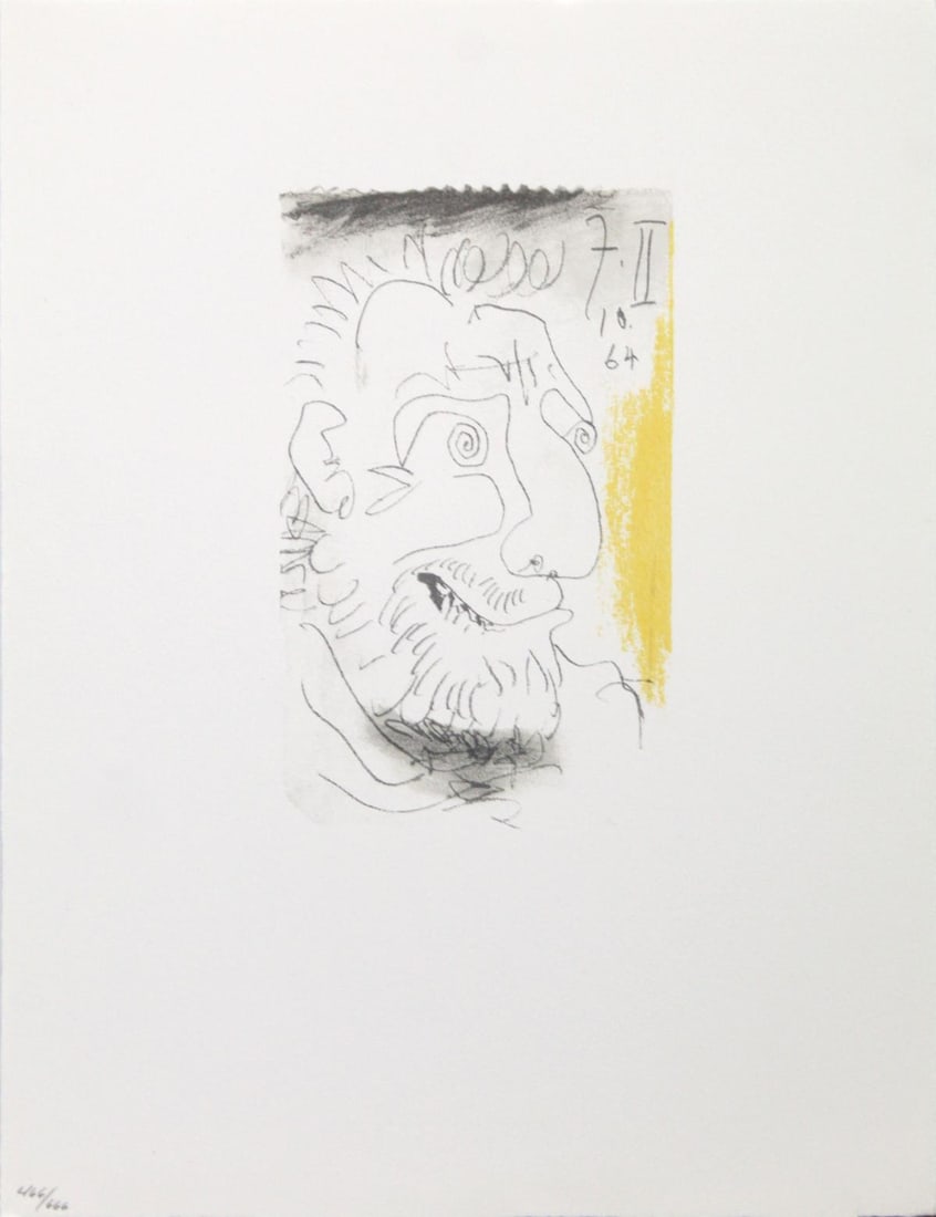 Pablo Picasso (After)- Untitled (7.10.64 II) (1 of 1)