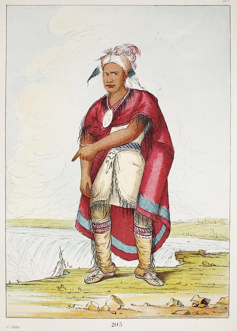 George Catlin - Plate 117 from The North American Indians (1 of 1)