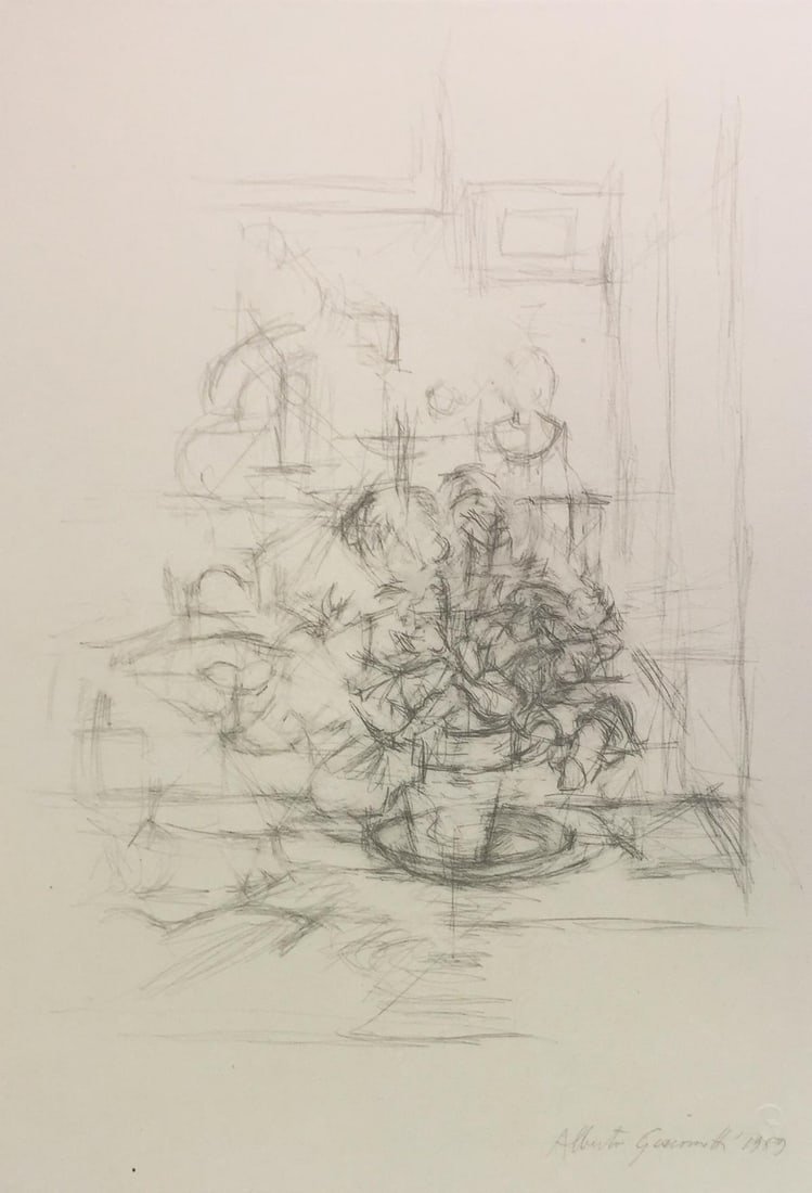Alberto Giacometti - Vaso con Pianta (1 of 1)
