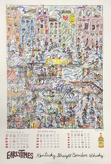 James Rizzi - Early Times Poster (1 of 1)