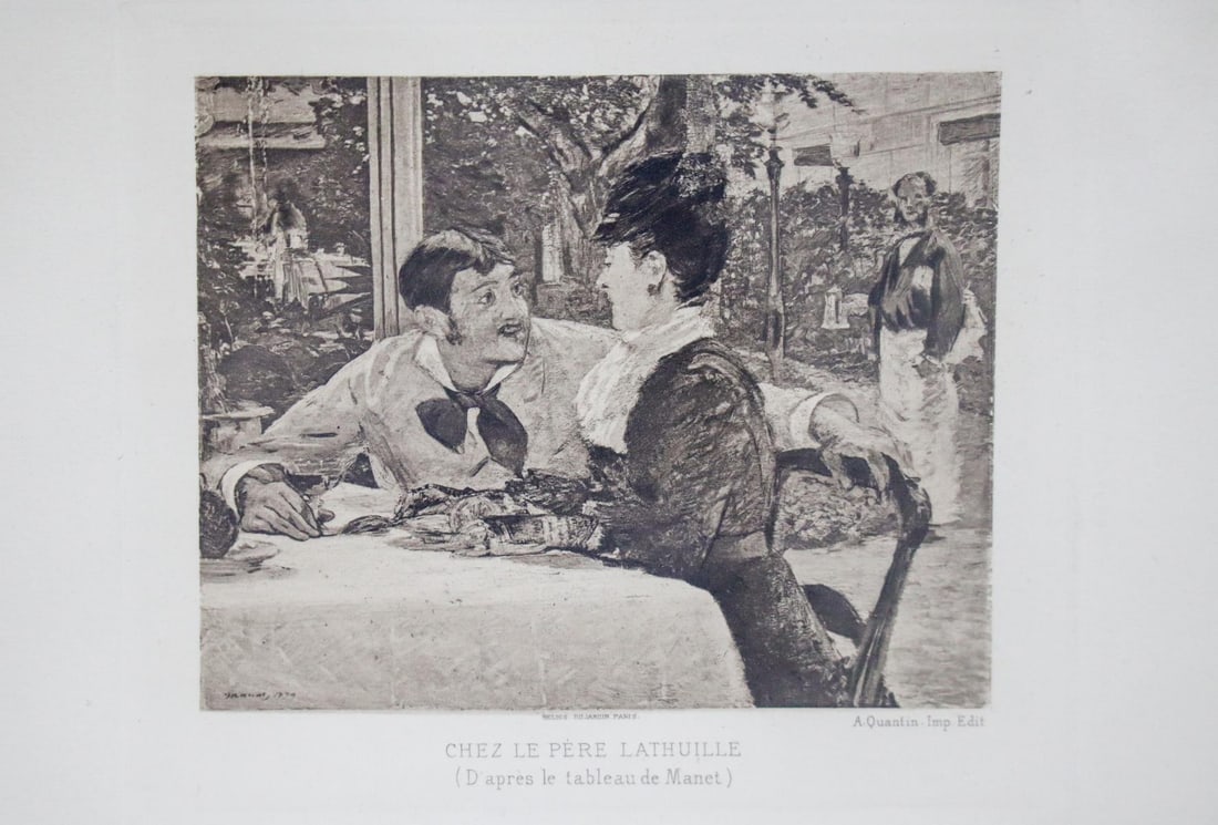 Edouard Manet - Chez Le Pere Lathuille (1 of 2)