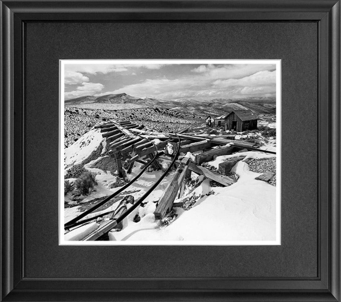 Lou De Serio - Tracks: Artist: Lou De Serio Title: Tracks Year: 1977 Dimensions: 15in. by 19in. Edition: 15 from the limited editon of 100 Medium: Digital photographic print on satin paper Signature Details: Signed on
