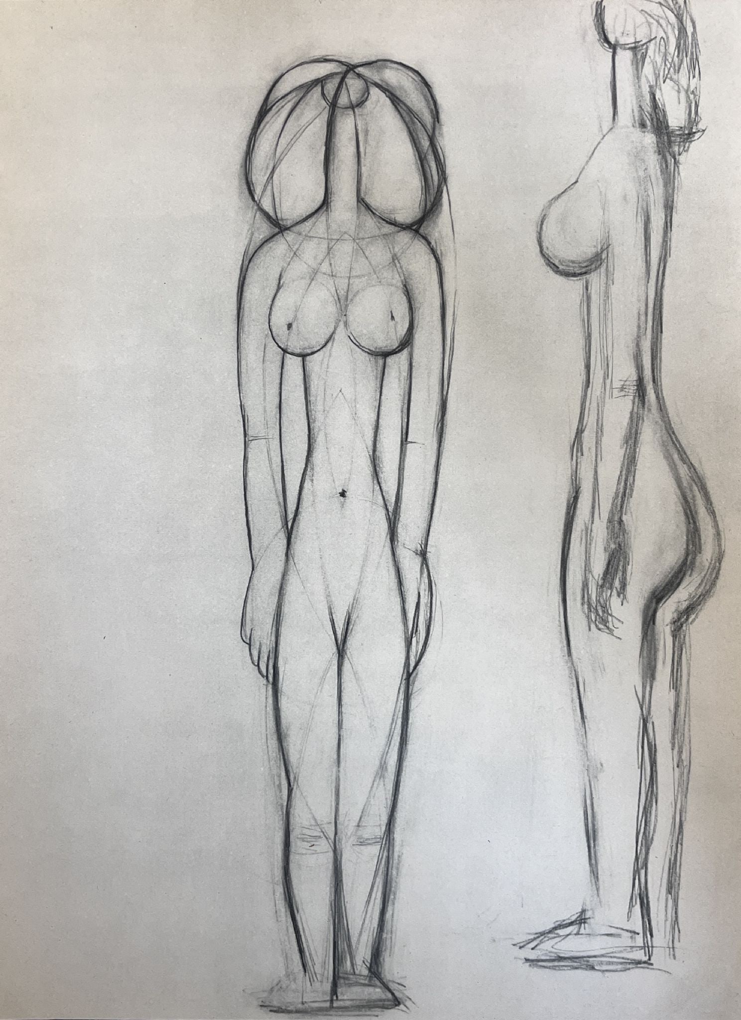 Pablo Picasso - Two Nude Figures (1948): Artist: Pablo Picasso Title: Two Nude Figures (1948) Year: 1948 Dimensions: 13 5/8 x 10 7/16 in. Edition: From the Rare Limited Edition Publisher: Verve, Paris Suite: Couleur de Picasso Medium: