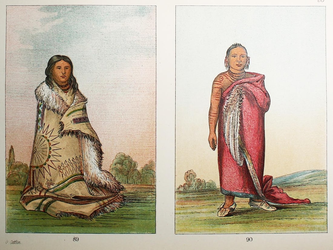 George Catlin - Plate 60 from The North American (1 of 1)