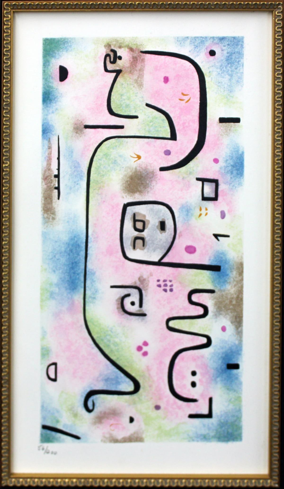 Paul Klee - Insula Dulcamara: Artist: Paul Klee Title: Insula Dulcamara Year: 1958 Dimensions: 5 1/2in. by 11in. Edition: 56 From the rare limited edition of 200 Publisher: New York Graphic Society New York Medium: Original