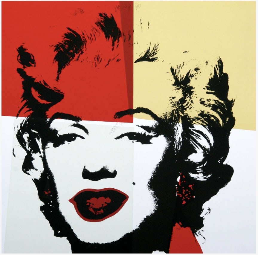 Andy Warhol (After) - Golden Marilyn: Artist: Andy Warhol (After) Title: Golden Marilyn Year: Dimensions: 36 x 36 in. Edition: open edition Publisher: Sunday B Morning Medium: Screenprint on museum board Condition: Excellent Comes with