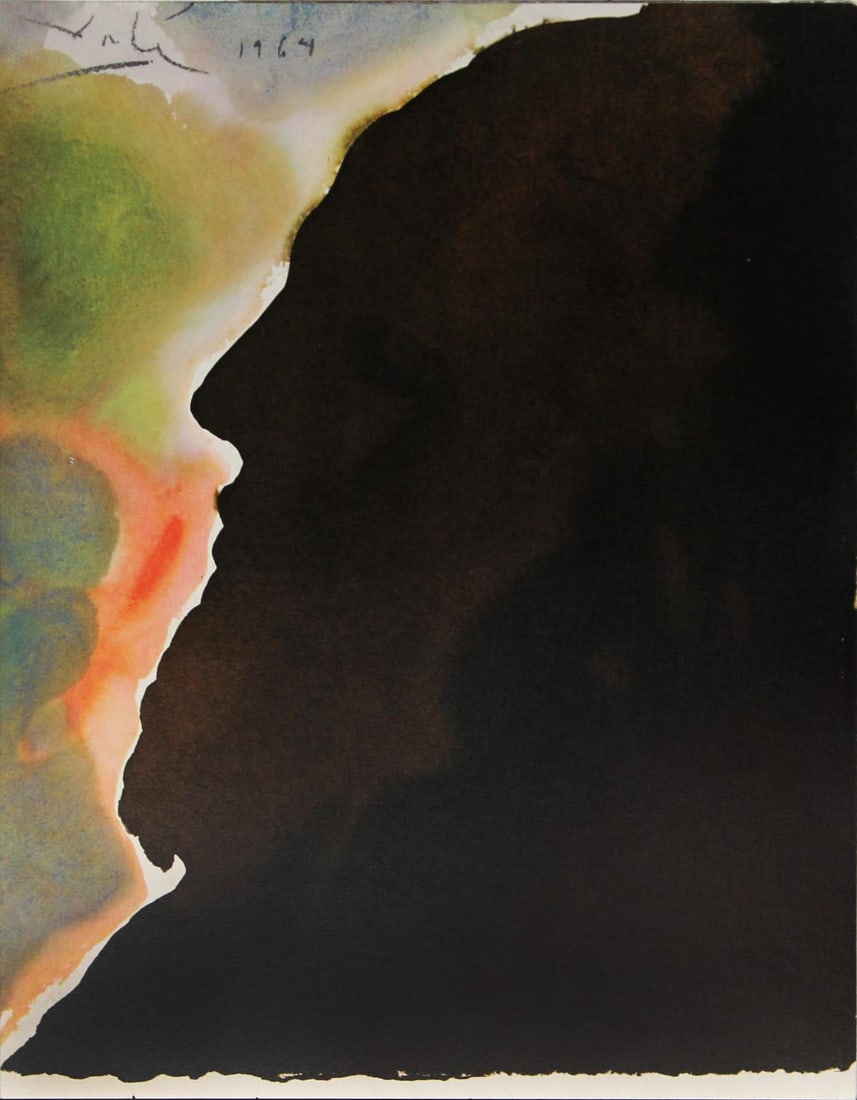 Salvador Dali - Abraham Pater Multarem Gentium from: Artist: Salvador Dali Title: Abraham Pater Multarem Gentium from "Biblia Sacra" Year: 1969 Dimensions: 13.75in. by 19in. Edition: From the rare limited edition Publisher: Rizzoli Editions Milan