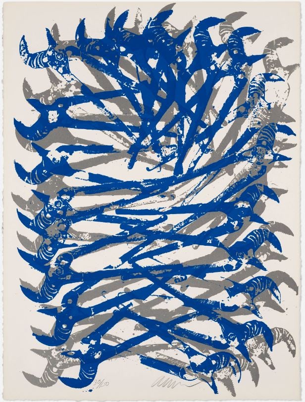 Arman Fernandez - Hydra: Artist: Arman Fernandez Title: Hydra Year: 1979 Dimensions: 30in. by 22in. Edition: From the limited edition of 150 Medium: Original lithograph on Arches paper Condition: Excellent Signature Details: