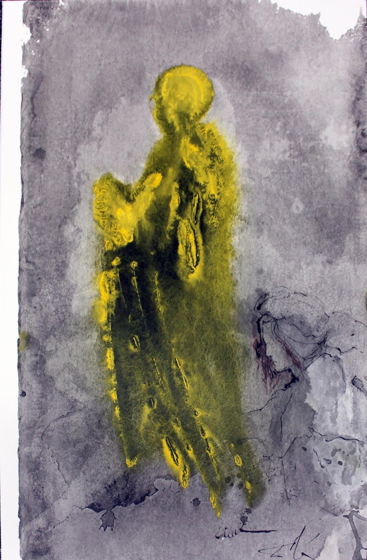 Salvador Dali - Volume V.20: Artist: Salvador Dali Title: Volume V.20 Year: 1969 Dimensions: 19in. by 13.75in. Edition: From the rare limited edition Suite: Biblia Sacra Signature Details: Signed in the plate Notes: This work is